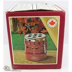 VINTAGE COLEMAN QUICK-LITE CATALYTIC HEATER.
