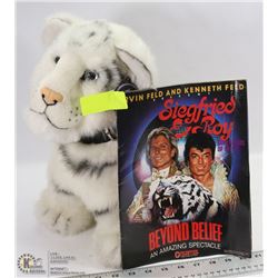 SIEGFRIED AND ROY TIGER WITH COLLECTOR BOOK