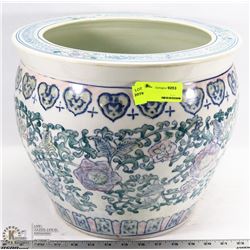 14" DIAMETER, 12" TALL DECORATIVE PLANTER POT