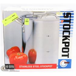 STAINLESS STEEL STOCK POT