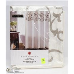 SPRINGMAID SHOWER CURTAIN 72" X 72"