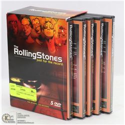 ROLLING STONES 5 DECADE DVD COLLECTION.