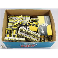 BOX OF VINTAGE RADIO TUBES