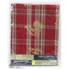 PLAID TABLECLOTH 60" X 84"