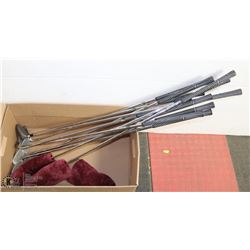 SET OF LH GOLF CLUBS, SPALDING EXECUTIVE  xEZ