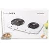 HOMEMAX DOUBLE ELECTRIC BURNERS