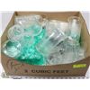 ESTATE BOX OF GLASSWARE