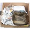 ESTATE BOX OF BAKEWARE