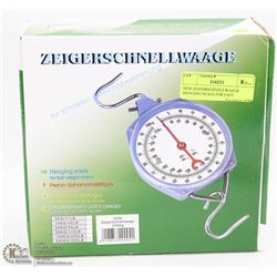 NEW ZEIGERSCHNELLWAAGE HANGING SCALE FOR FAST