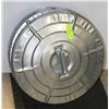 LOT OF 5 STAINLESS STEEL GARBAGE CAN LIDS ( TOOLS