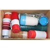 Image 1 : ESTATE BOX OF THERMOS AND OTHER CONTAINERS