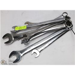 LOT OF 8 MASTERCRAFT MAXIMUM STANDARD WRENCHES