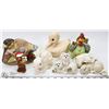 Image 1 : LOT OF 9 VINTAGE ANIMAL PORCELAIN COLLECTABLES