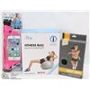 Image 1 : NEW FITNESS BALL WITH PUMP, NEW SKIP ROPE AND