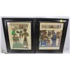 Image 1 : PAIR OF EGYPTIAN THEME WALL ART