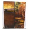 Image 1 : LOT OF 2 CANVAS PICTURES.