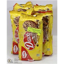 9 SLEEVES OF OATMEAL CHOCOLATE CHIP DADS COOKIES