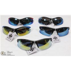 LOT OF 5 CHOPPER SUNGLASSES