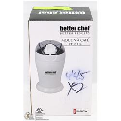 NEW BETTER CHEF COFFEE GRINDER