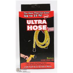 NEW 25FT FULL SIZE ULTRA GARDEN HOSE