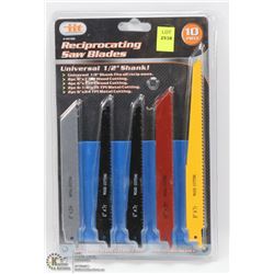 NEW 10PC RECIPROCATING SAW BLADES