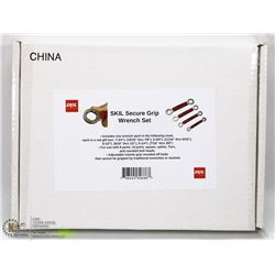 NEW SKIL SECURE GRIP WRENCH SET