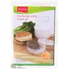 Image 1 : NEW 10PC HAMBURGER PATTIE SET