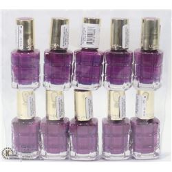LOT OF 10 L'OREAL NAIL LACQUER