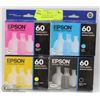 Image 1 : EPSON 60 INK SET - ALL 4 INK CARTRIDGES MAGENTA