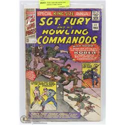 #1 SGT. FURY AND HIS HOWLING COMMANDOS COMIC BOOK