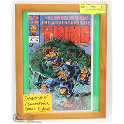 #4 THING COLLECTORS COMIC BOOK DISPLAY