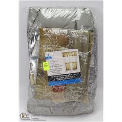 MAINSTAYS ROD POCKET TIER AND VALANCE SET SOLD