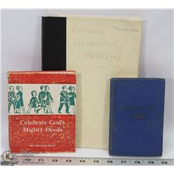 LOT OF 3 VINTAGE BOOKS, INCL 1946 CONSTITUTION