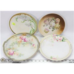 GROUP OF 4 COLLECTOR PLATES