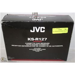 JVC CASSETTE CAR RECEIVER MODEL #KS-R127