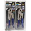 Image 1 : PAIR OF 9" TEAM MECHANIX  ALL GRIP AUTO ADJUSTING