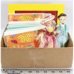 8 NEW HALLMARK BABY SHOWER CARD PACKAGES, CURIOUS