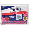 Image 1 : LOT OF 24 STRAWBERRY REGULAR ENSURE MEAL