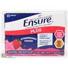 Image 1 : 2 CASES OF 12 STRAWBERRY PLUS CALORIES ENSURE
