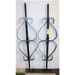 2 WINDOW SECURITY BARS