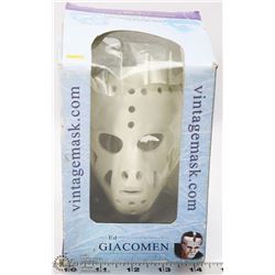 AUTOGRAPHED ED GIOCOMEN REPLICA GOALIE MASK WITH