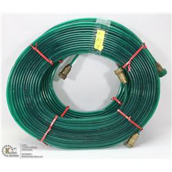 2 GREEN HOSE PIPES