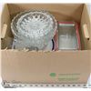 Image 1 : ESTATE BOX OF ASSORTED GLASSWARE