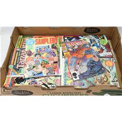BOX OF ESTATE COMICS --- APPROX 110 ISSUES