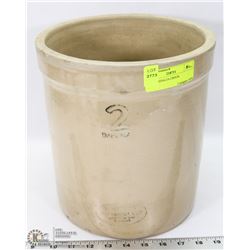 2 GAL MEDALTA CROCK.