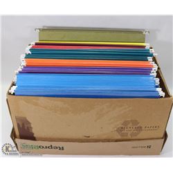 BOX OF FILE DIVIDERS
