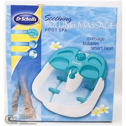DR. SCHOLLS SOOTHING ROLLING MASSAGE FOOT SPA