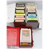 FLAT FILLED WITH VINTAGE 8-TRACK CASES AND TAPES