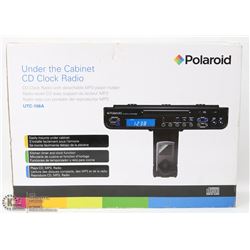 POLAROID UNDER CABINET CD CLOCK RADIO