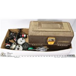 TACKLE BOX WITH REELS